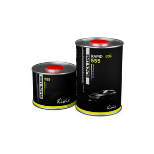 Kiwix BLACK LINE RAPID  555 Быстрый Лак акрил-уретановый 1л + 0,5л