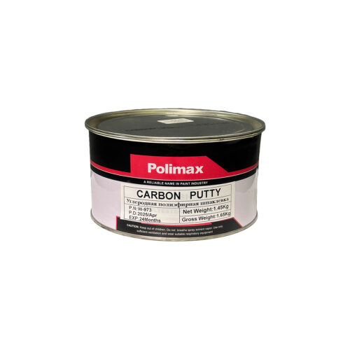 Polimax Carbon Putty Углеродная полиэфирная шпатлёвка 1,65кг
