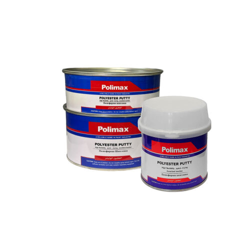 Polimax Polyster Putty Полиэфирная шпатлёвка универсальная  0,5кг , 1,06 кг, 1,9кг