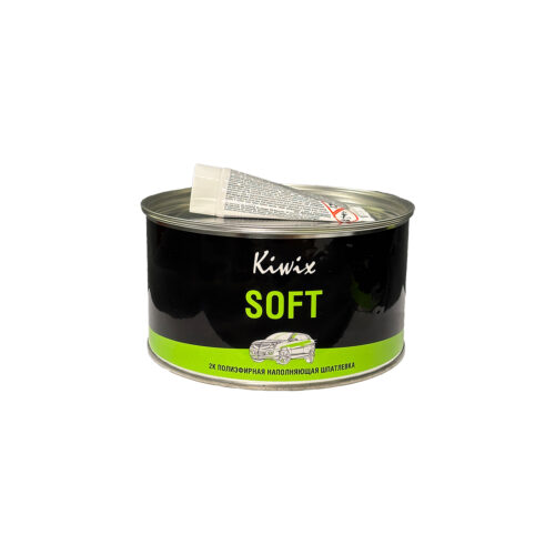 Kiwix SOFT 2k Полиэфирная наполняющая шпатлевка 1,95кг + 0,5