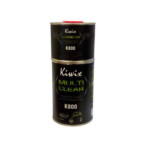 Kiwix MULTI CLEAR Прозрачный акриловый лак K800 1л + 0,5л , 5л + 2,5л